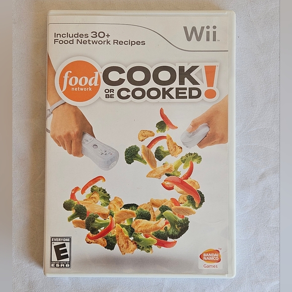 Wii Cook or Be Cooked Food Networks Nintendo E for Everyone Video Game - Picture 1 of 3
